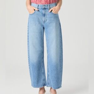 PAIGE - Arellia Ankle Barrel Leg Jeans